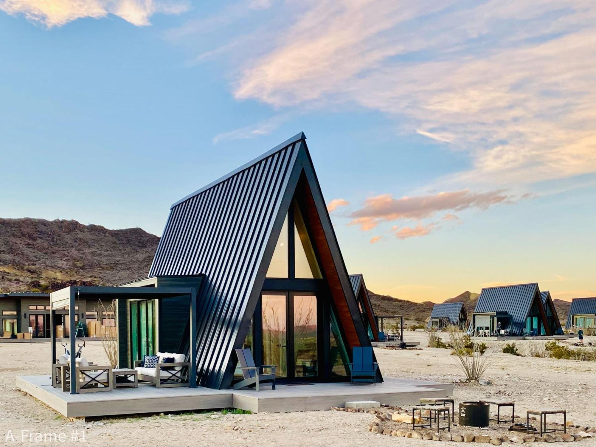 Stardust Big Bend Luxury A-Frame#4 Great Views Villa Terlingua Eksteriør billede