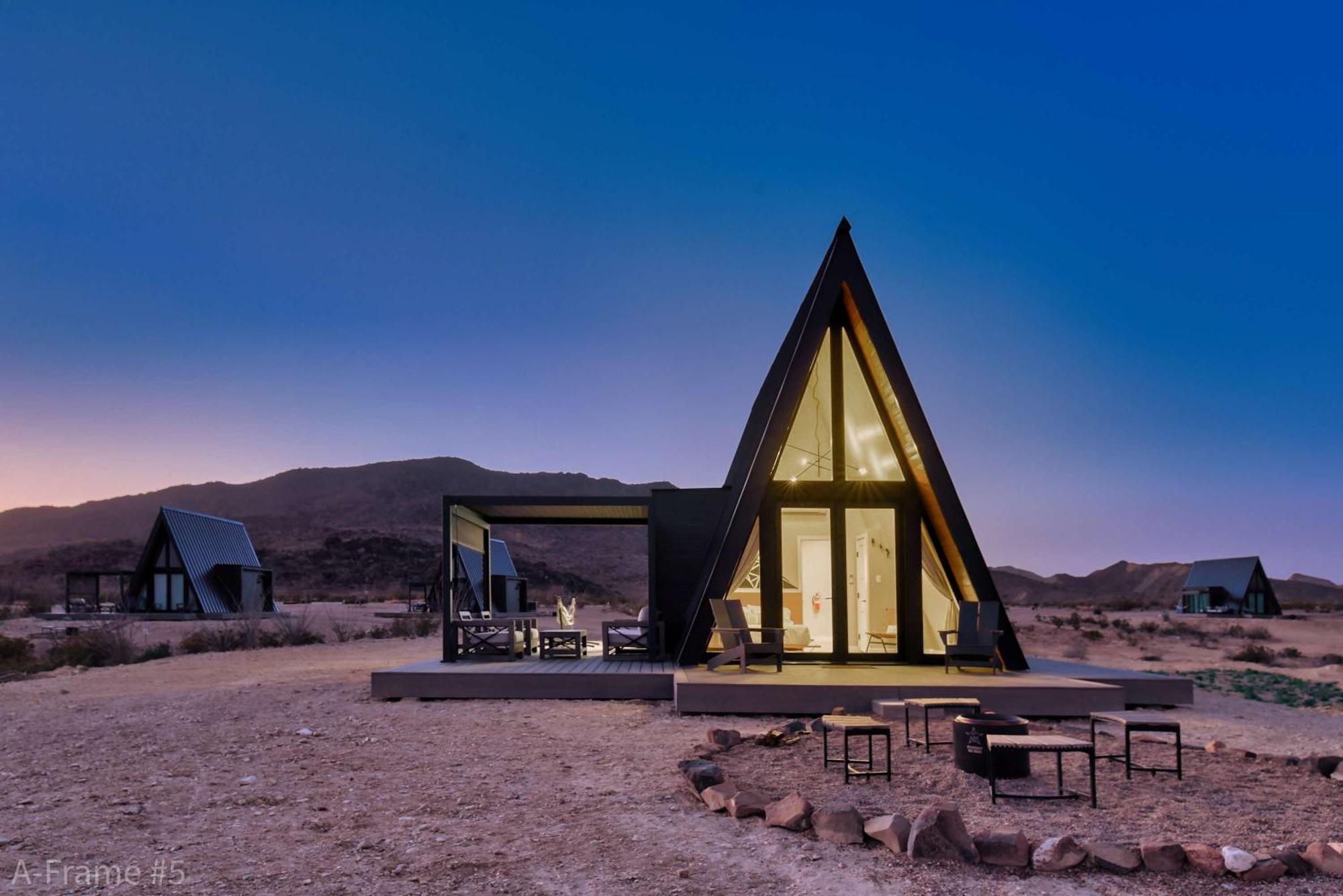 Stardust Big Bend Luxury A-Frame#4 Great Views Villa Terlingua Eksteriør billede