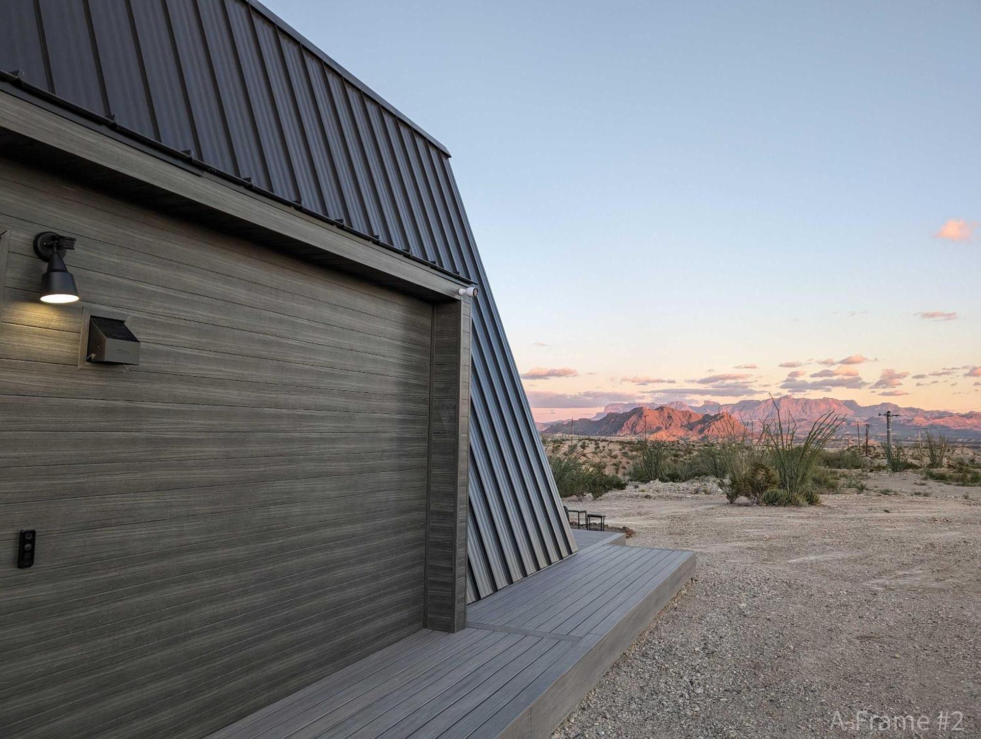 Stardust Big Bend Luxury A-Frame#4 Great Views Villa Terlingua Eksteriør billede