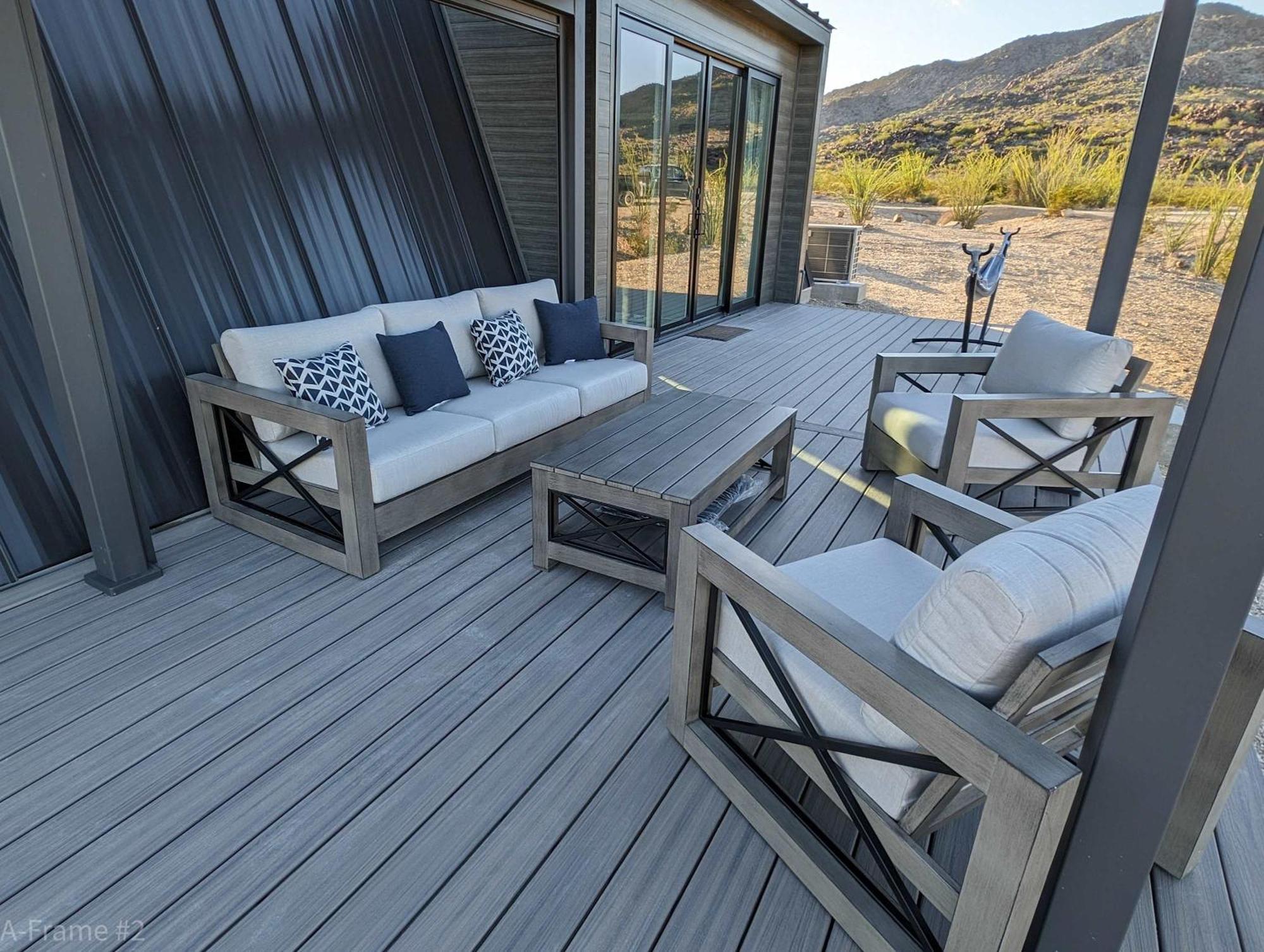 Stardust Big Bend Luxury A-Frame#4 Great Views Villa Terlingua Eksteriør billede