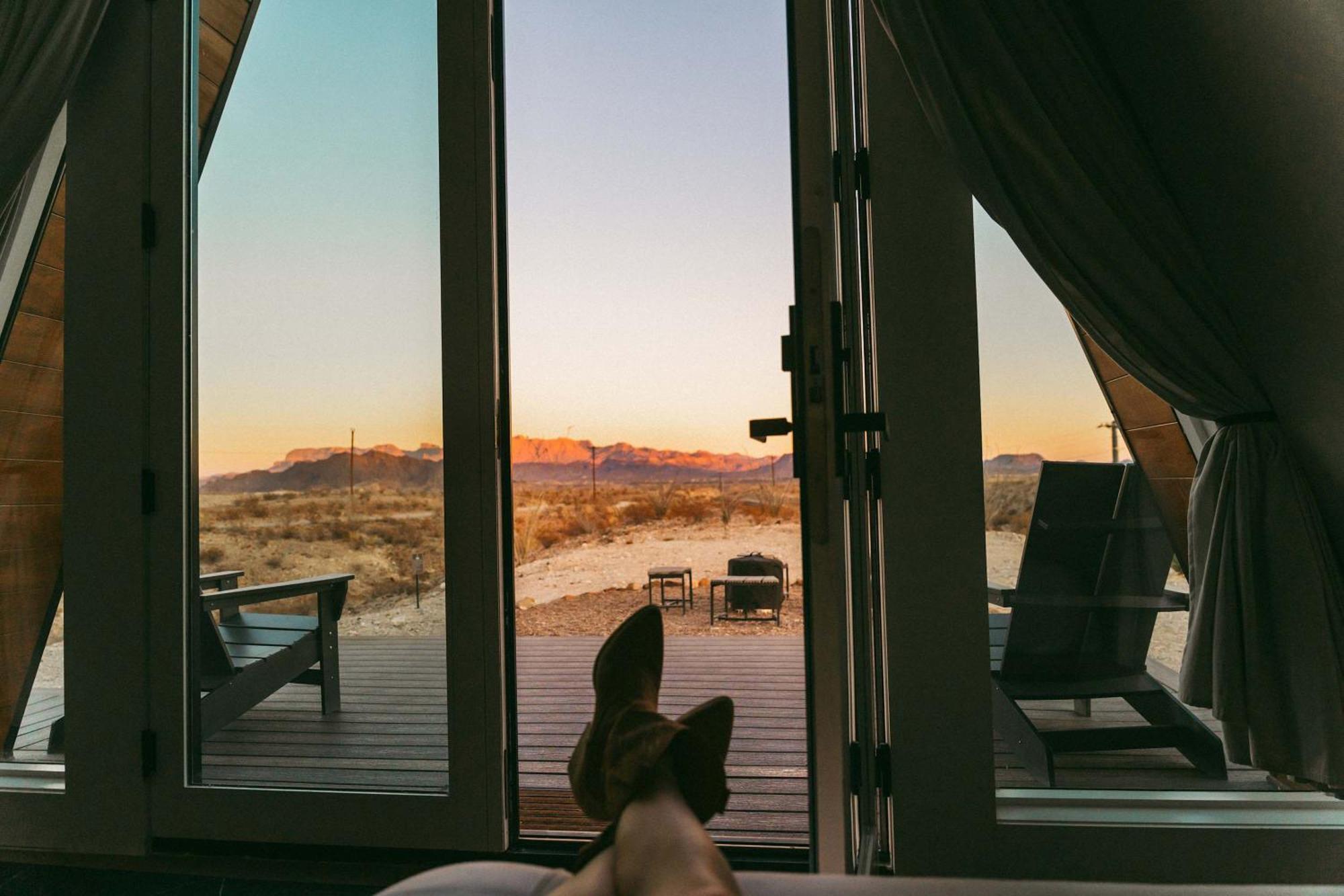 Stardust Big Bend Luxury A-Frame#4 Great Views Villa Terlingua Eksteriør billede